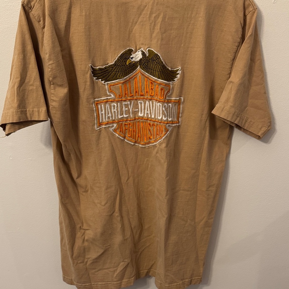 Harley-Davidson Brown Short Sleeve Tee